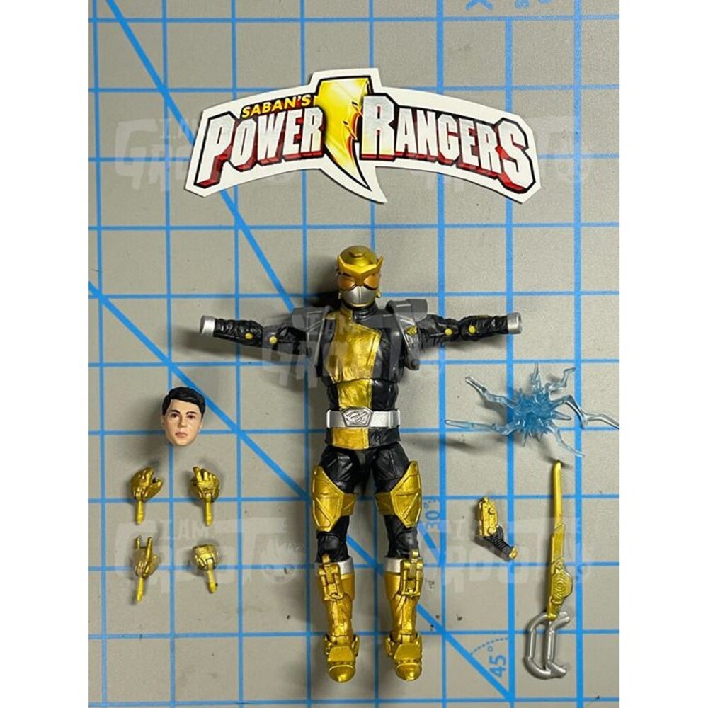 Power Rangers Lightning Collection Gold Ranger Beast Morphers Action Figure